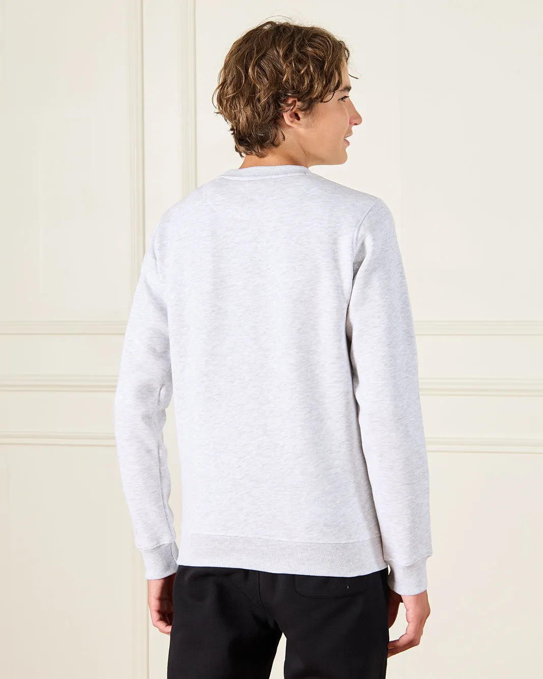 Senior Boys Grey Nasa Print Sweatshirt sold by Redtag product image thumbnail 3