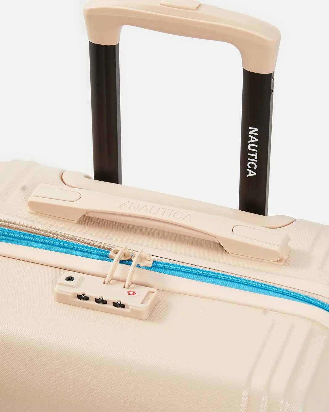 Nautica Beige 360 Spin Trolley Luggage 24 Inch sold by Redtag product image thumbnail 3