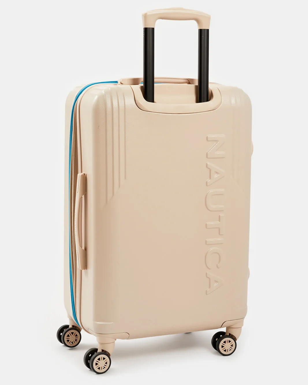 Nautica Beige 360 Spin Trolley Luggage 24 Inch sold by Redtag product image thumbnail 2