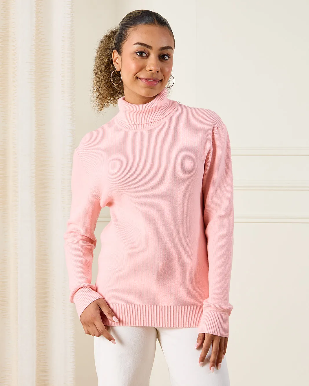 Senior Girls Pink Knitted Sweater sold by Redtag