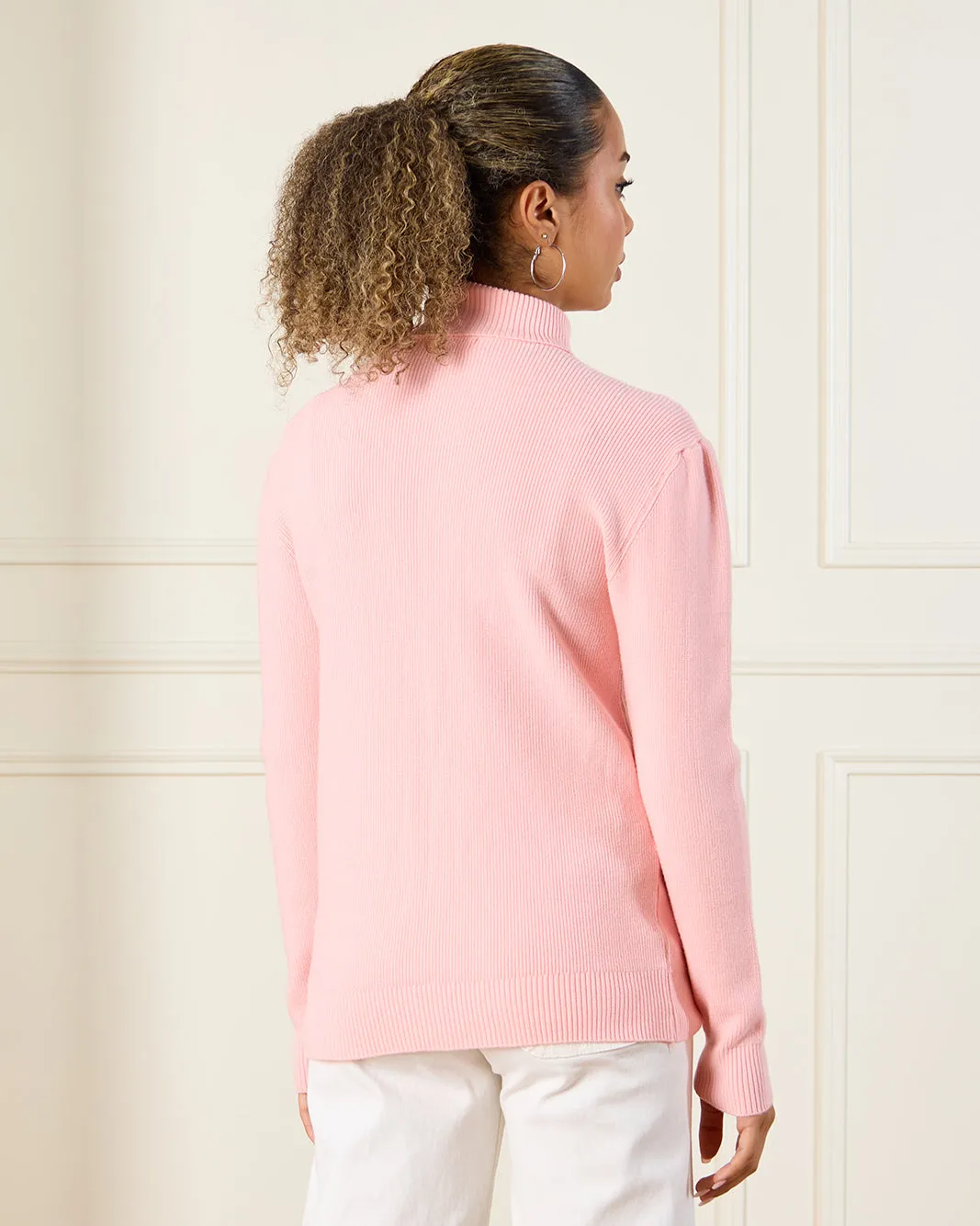 Senior Girls Pink Knitted Sweater sold by Redtag product image thumbnail 3