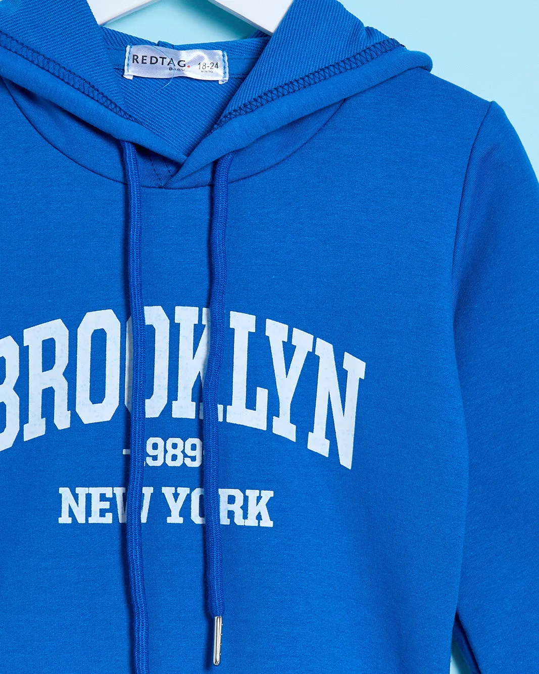 Infant Boys Blue Printed Sweatshirt sold by Redtag product image thumbnail 2