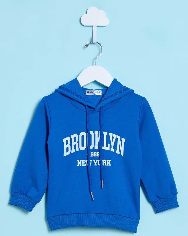 Infant Boys Blue Printed Sweatshirt sold by Redtag