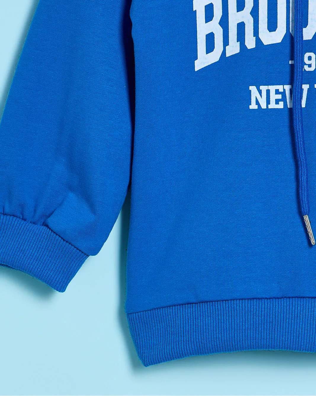 Infant Boys Blue Printed Sweatshirt sold by Redtag product image thumbnail 4