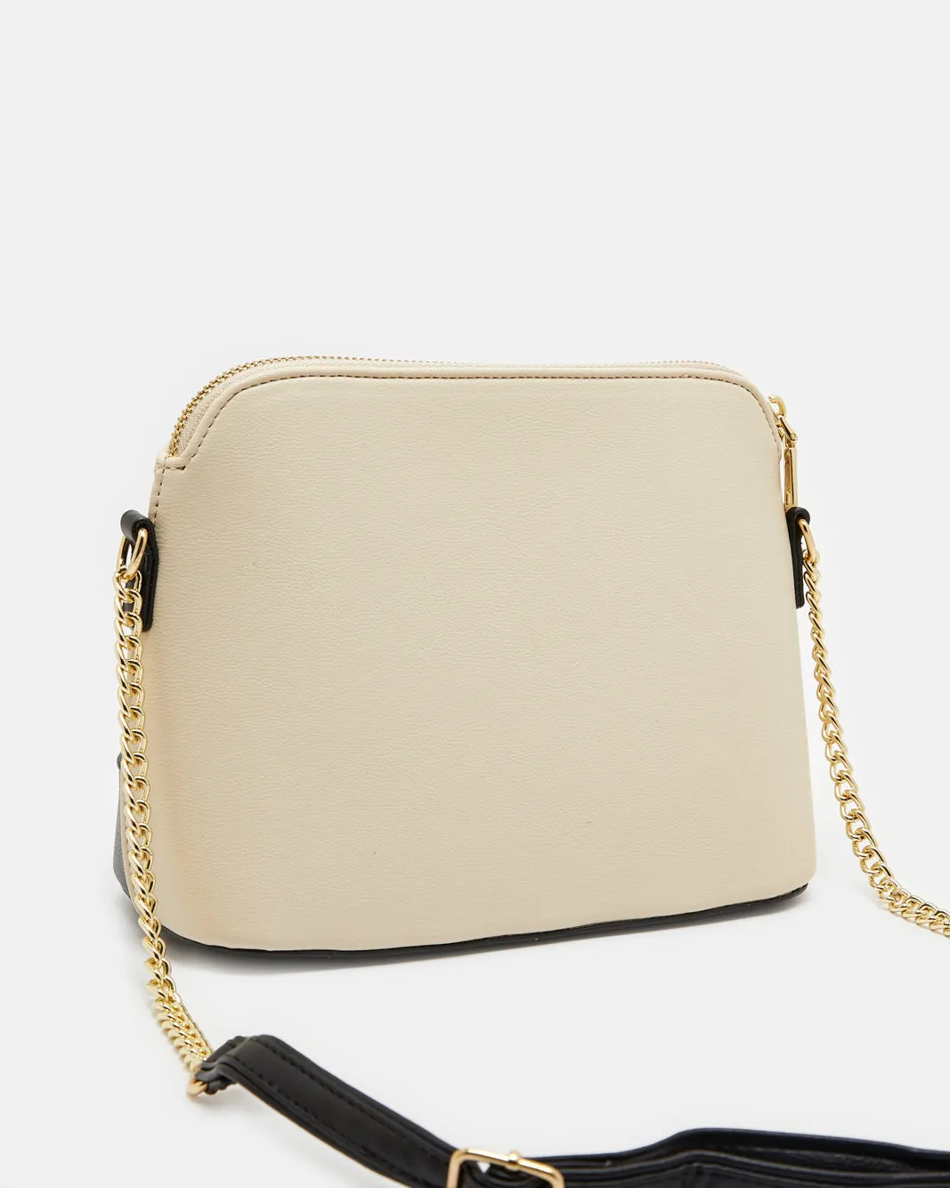 Women Beige And Black Cross Body Bag sold by Redtag product image thumbnail 3