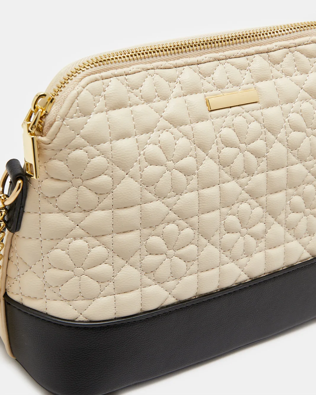 Women Beige And Black Cross Body Bag sold by Redtag product image thumbnail 2