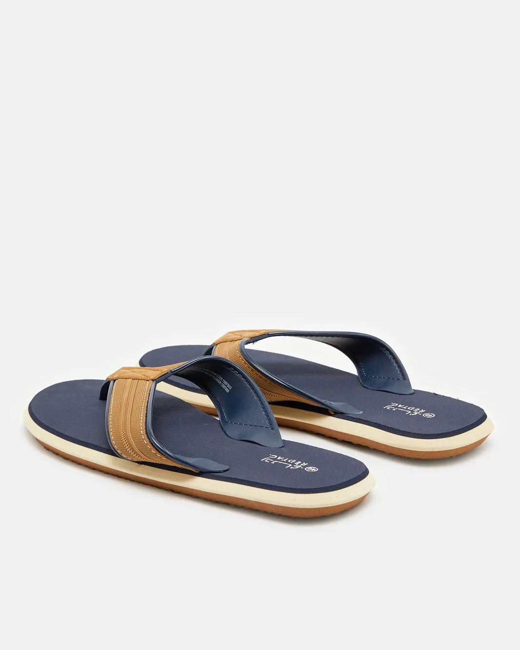 Men Navy Toe Post Plain Strap sold by Redtag product image thumbnail 3