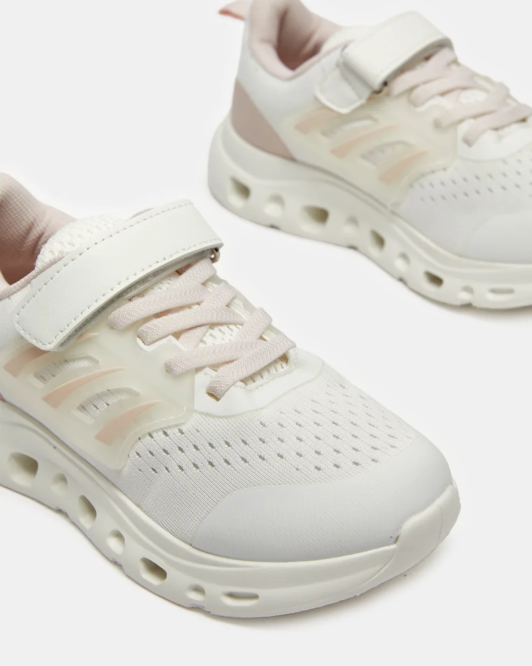 Girls White Rubber Trainer sold by Redtag product image thumbnail 3