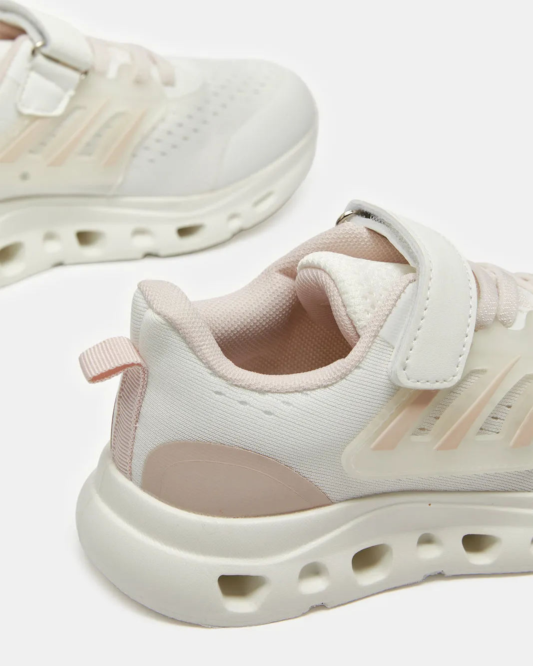 Girls White Rubber Trainer sold by Redtag product image thumbnail 4