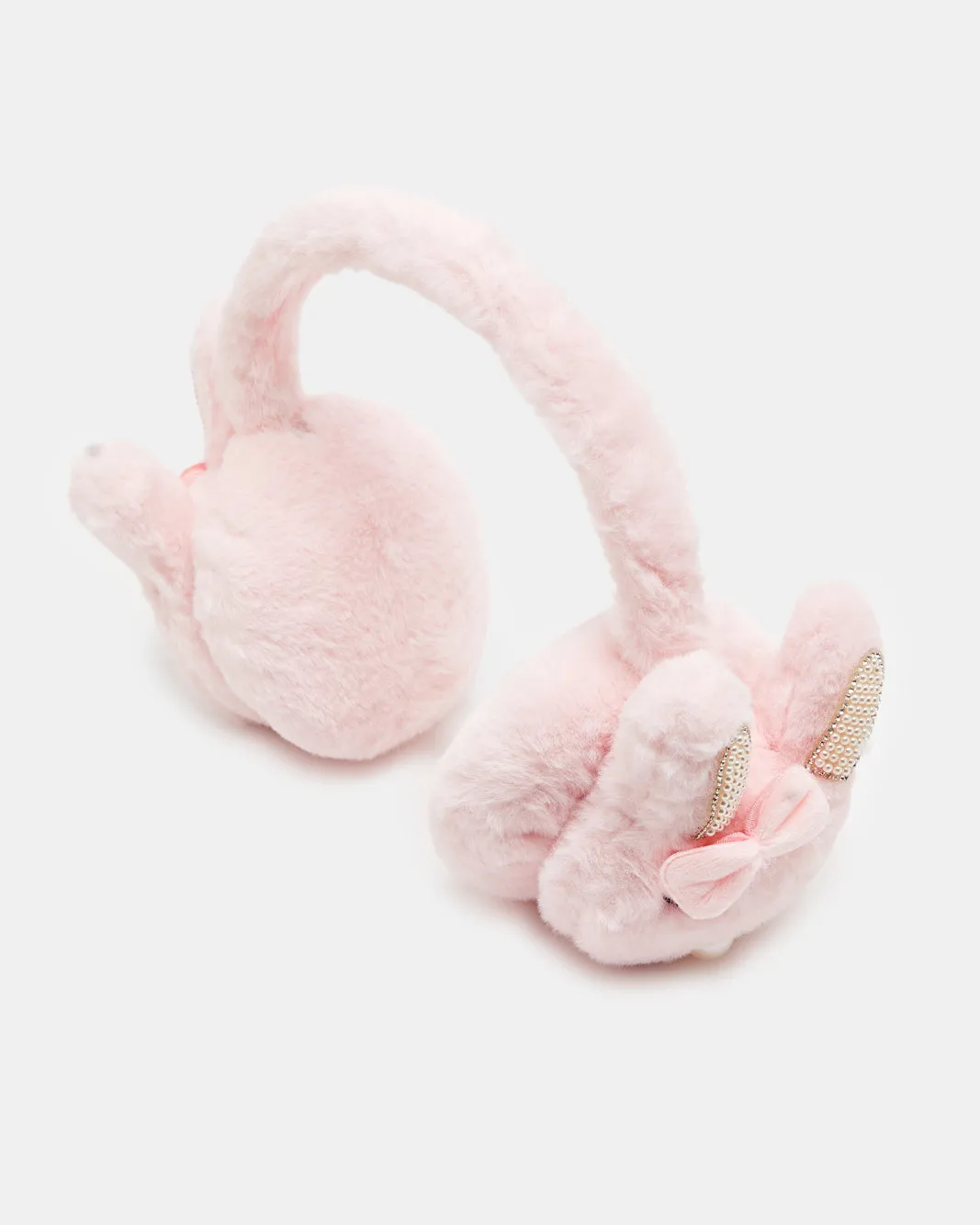 Girls Pink Embellished Earmuff sold by Redtag product image thumbnail 2