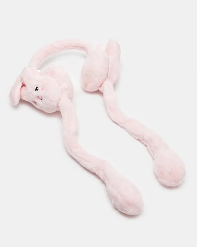 Girls Pink Embellished Earmuff sold by Redtag