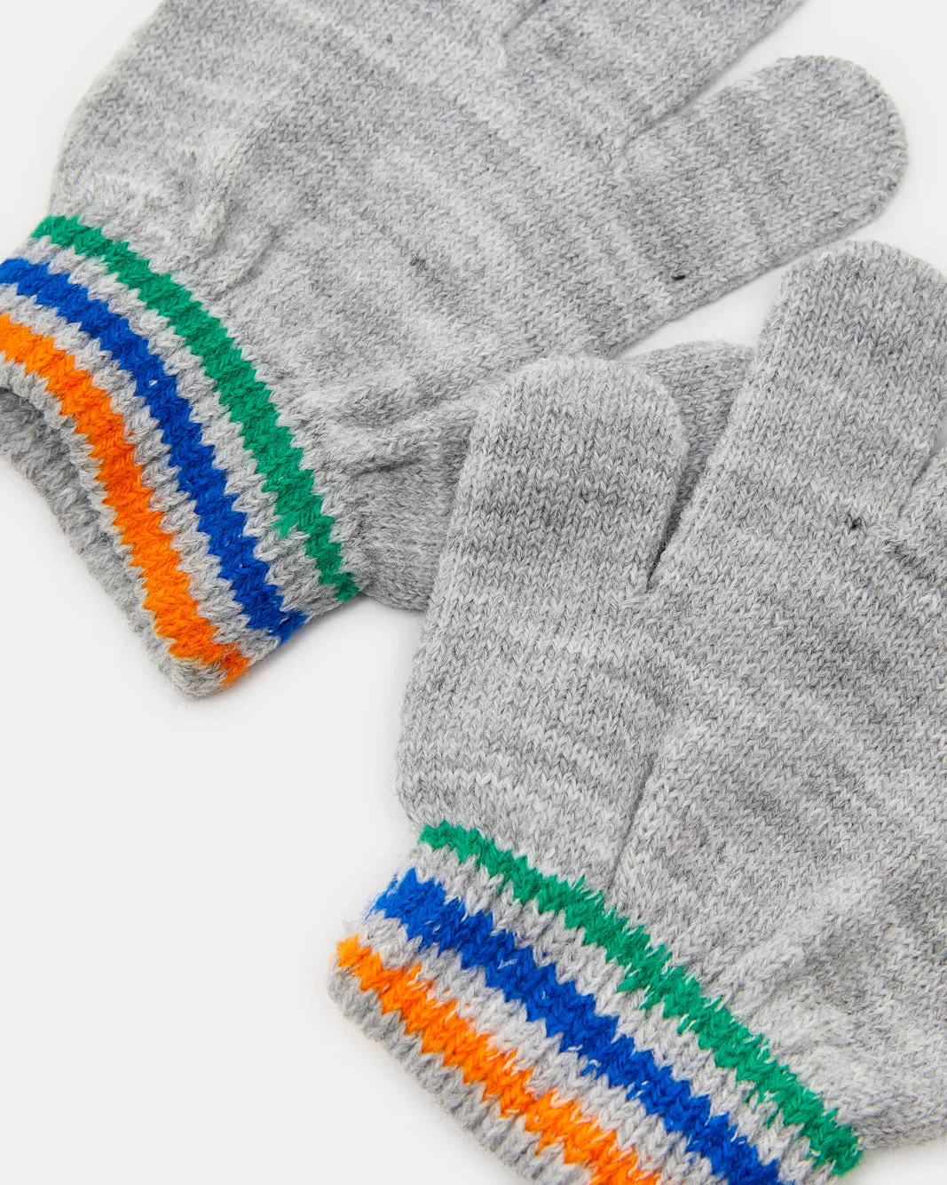 Boys Grey Knitted Cap Set (2 Piece) sold by Redtag product image thumbnail 4