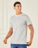 Men Grey Jacquard T-Shirt sold by Redtag