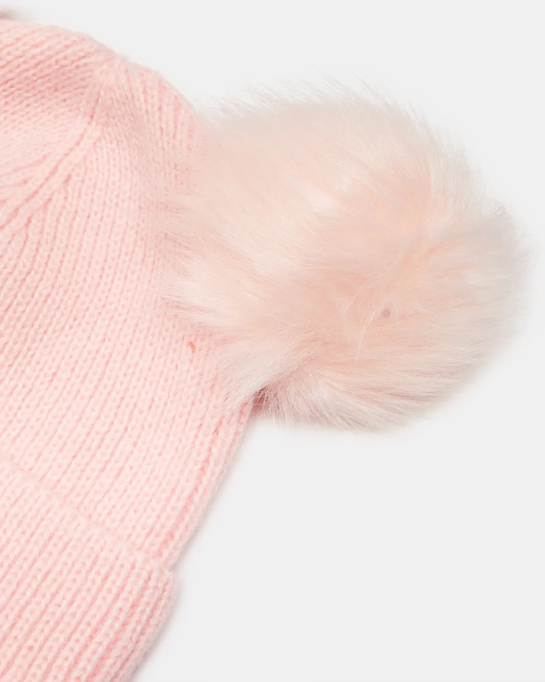 Women Pink Embellished Knitted Cap sold by Redtag product image thumbnail 4