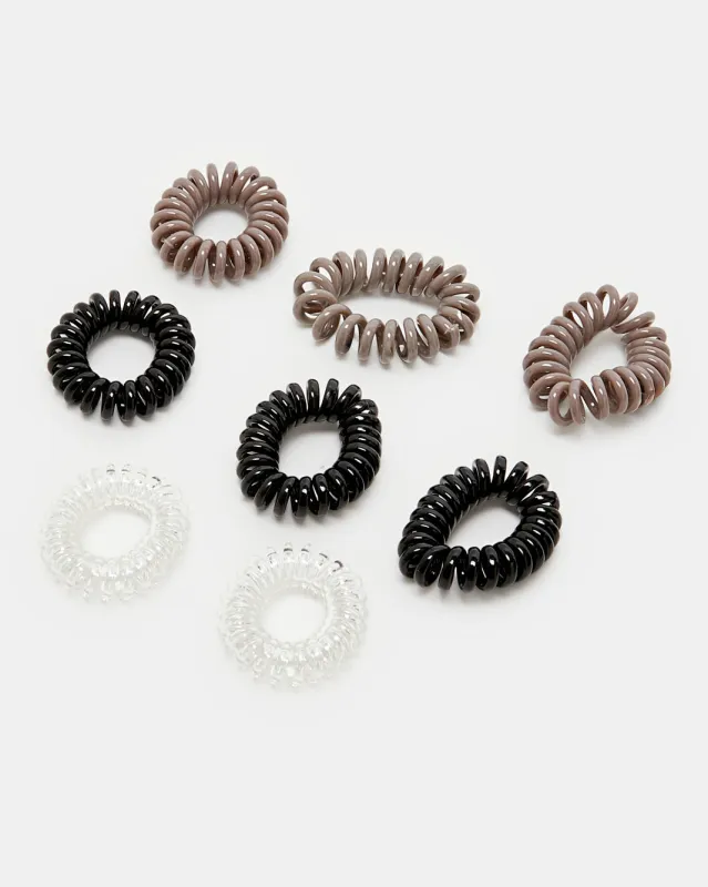 Women Assorted Elastic Hair Band Set (Pack of 8) sold by Redtag