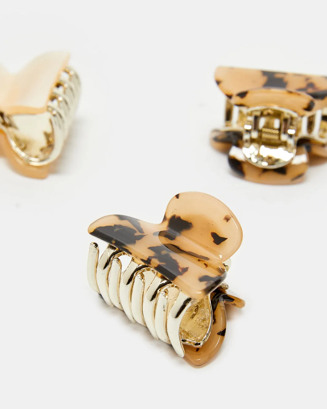 Women Beige Hair Claw Set (Pack of 3) sold by Redtag product image thumbnail 3