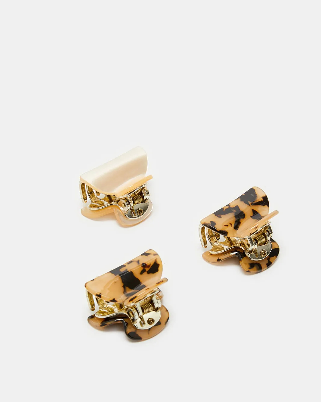 Women Beige Hair Claw Set (Pack of 3) sold by Redtag product image thumbnail 2