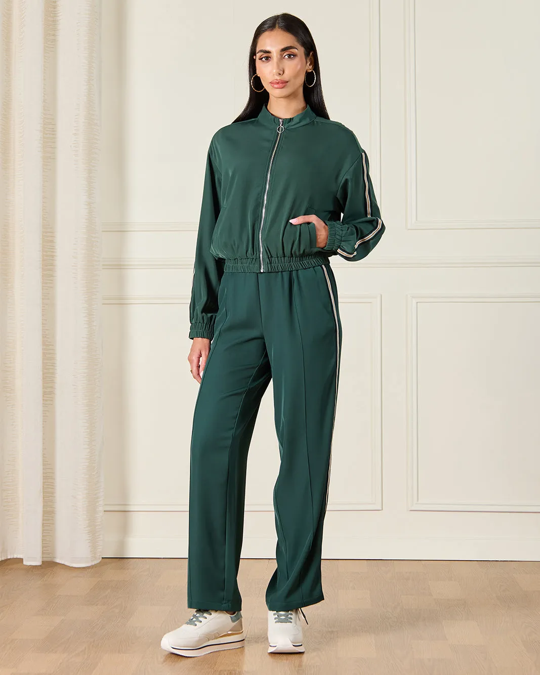 Women Green Embellished Jacket sold by Redtag product image thumbnail 2