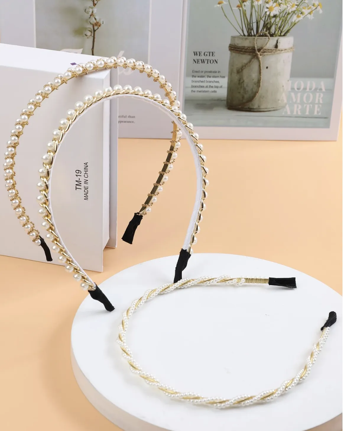 Women Assorted Embellished Headband Set (3 Piece) sold by Redtag