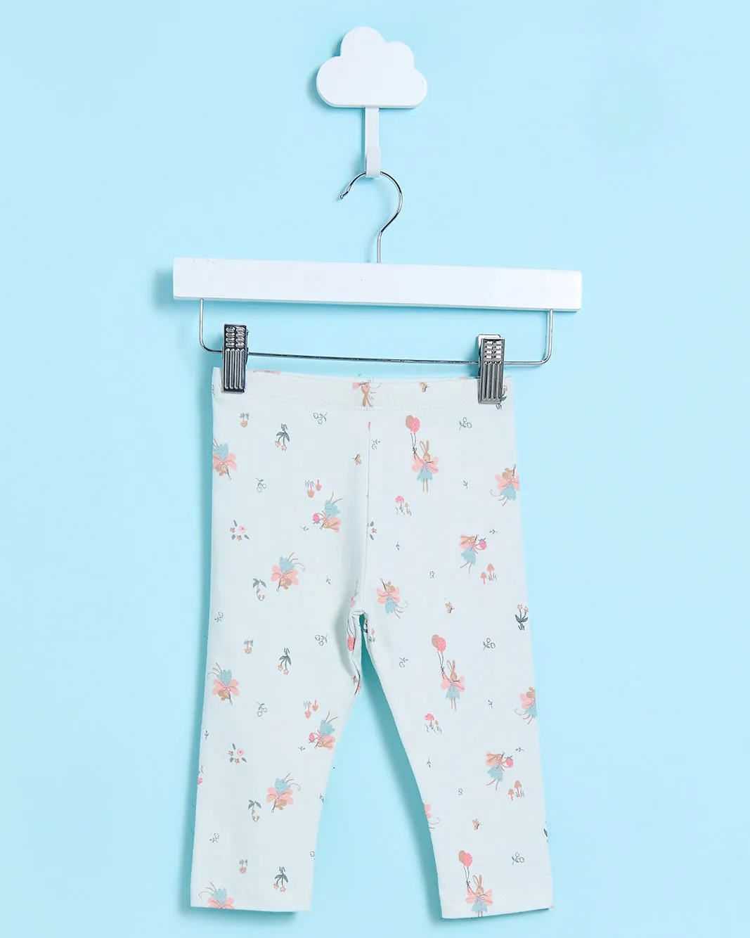 Infant Girls White Collared Top With Leggings (2 Piece) sold by Redtag product image thumbnail 3