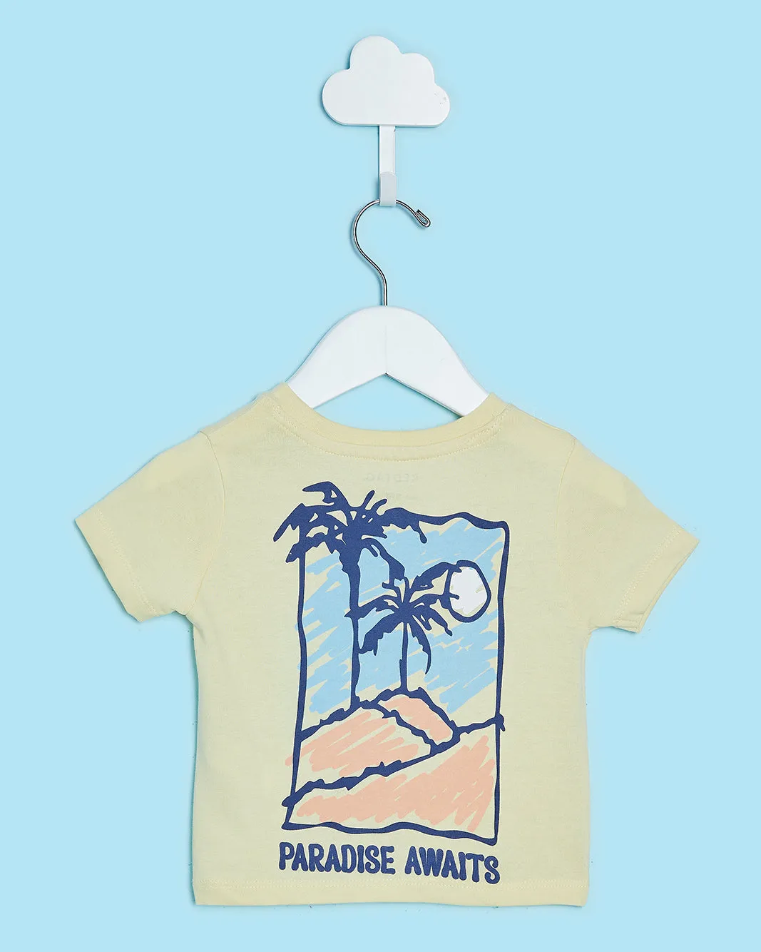Infant Boys Yellow Paradise T-Shirt sold by Redtag product image thumbnail 4