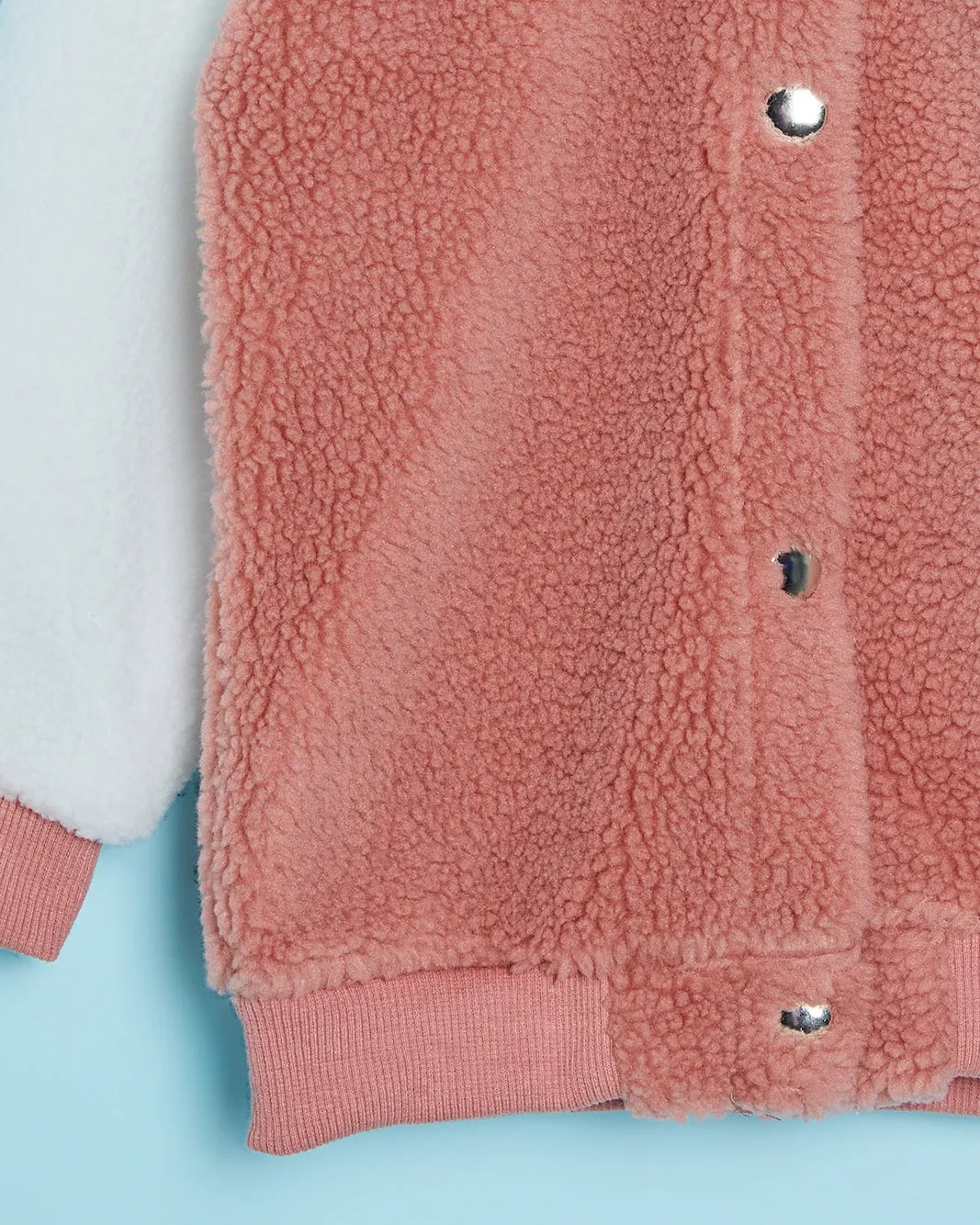 Infant Girls Pink Textured Sweatshirt sold by Redtag product image thumbnail 4