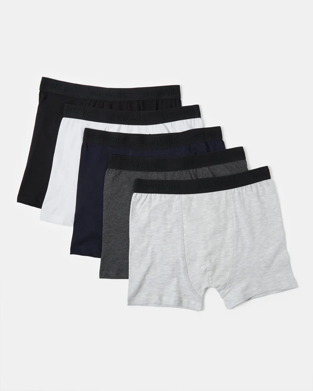 Boys Assorted Solid Boxer Set (Pack of 5) sold by Redtag