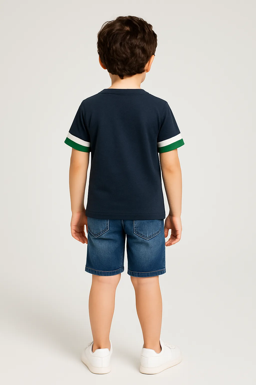 Boys Navy Printed T-Shirt sold by Redtag product image thumbnail 3
