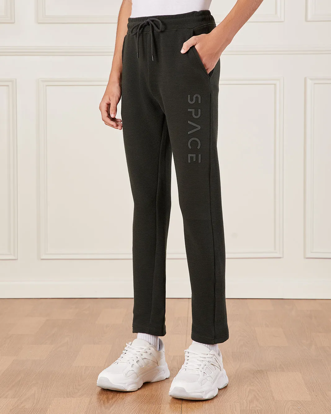 Senior Boys Brown Printed Jog Set (2 Piece) sold by Redtag product image thumbnail 3