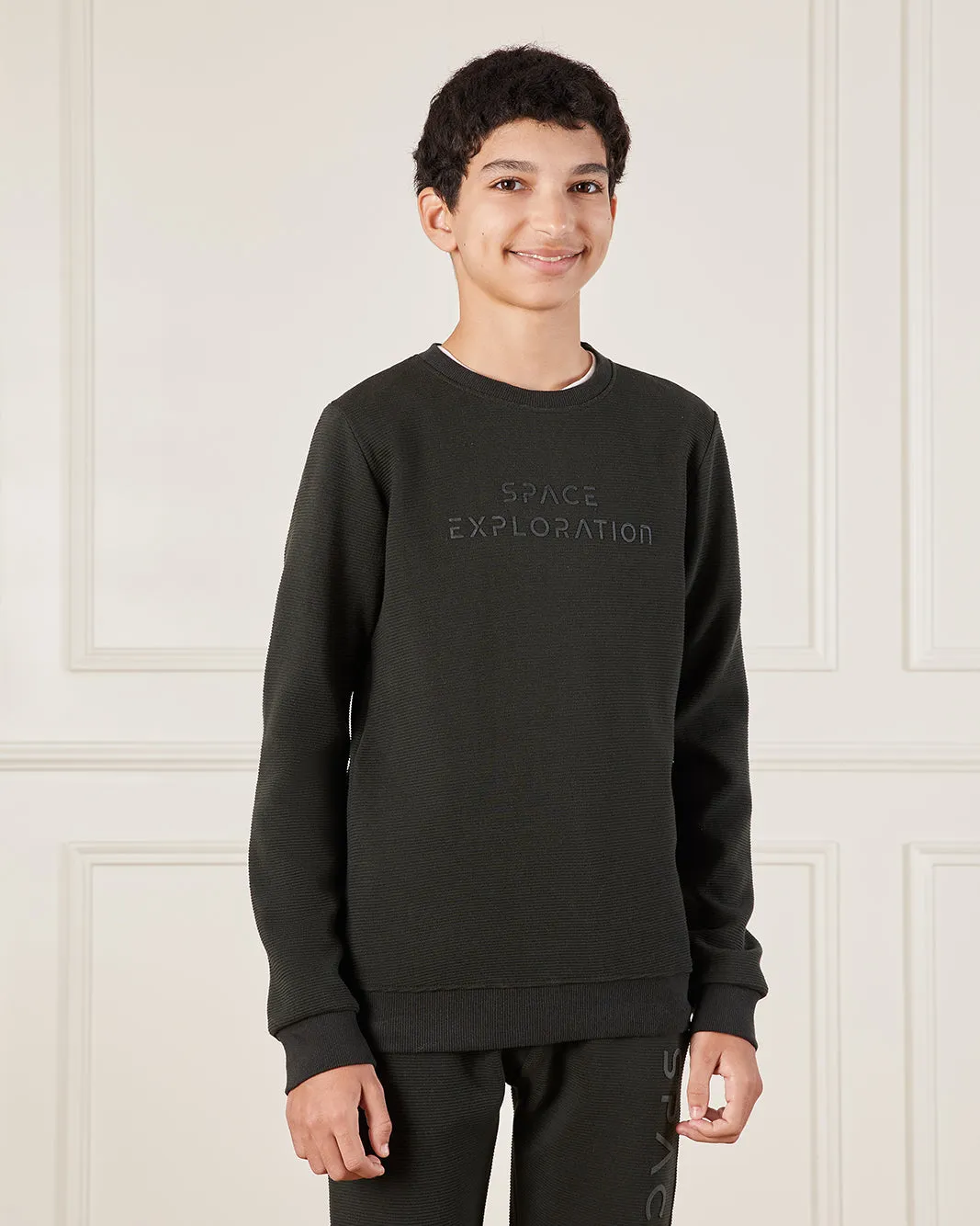 Senior Boys Brown Printed Jog Set (2 Piece) sold by Redtag product image thumbnail 2