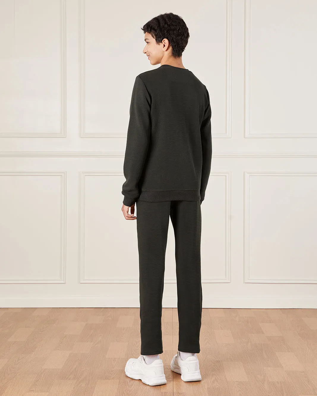 Senior Boys Brown Printed Jog Set (2 Piece) sold by Redtag product image thumbnail 5