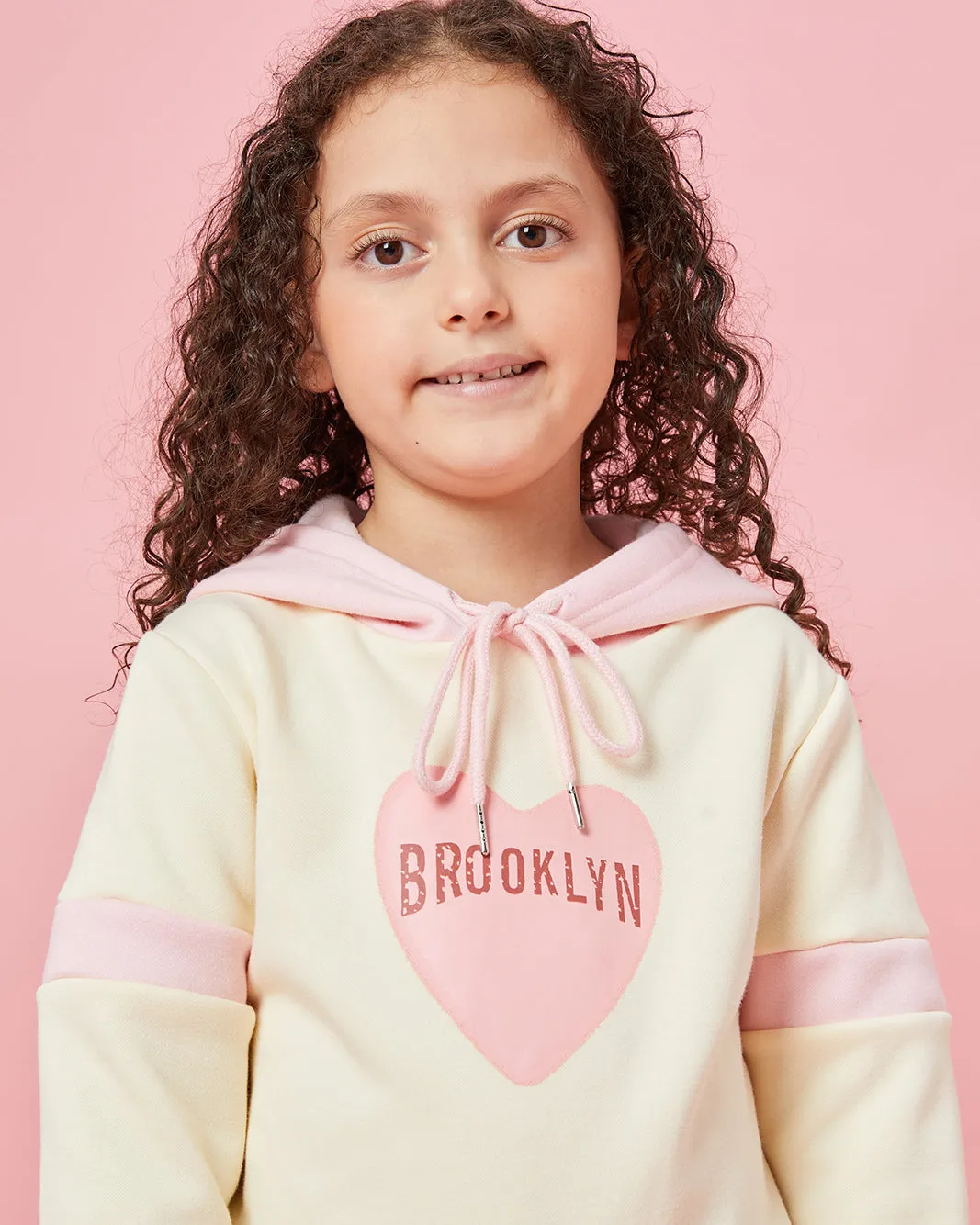 Girls Ivory Placement Print Sweatshirt sold by Redtag product image thumbnail 4