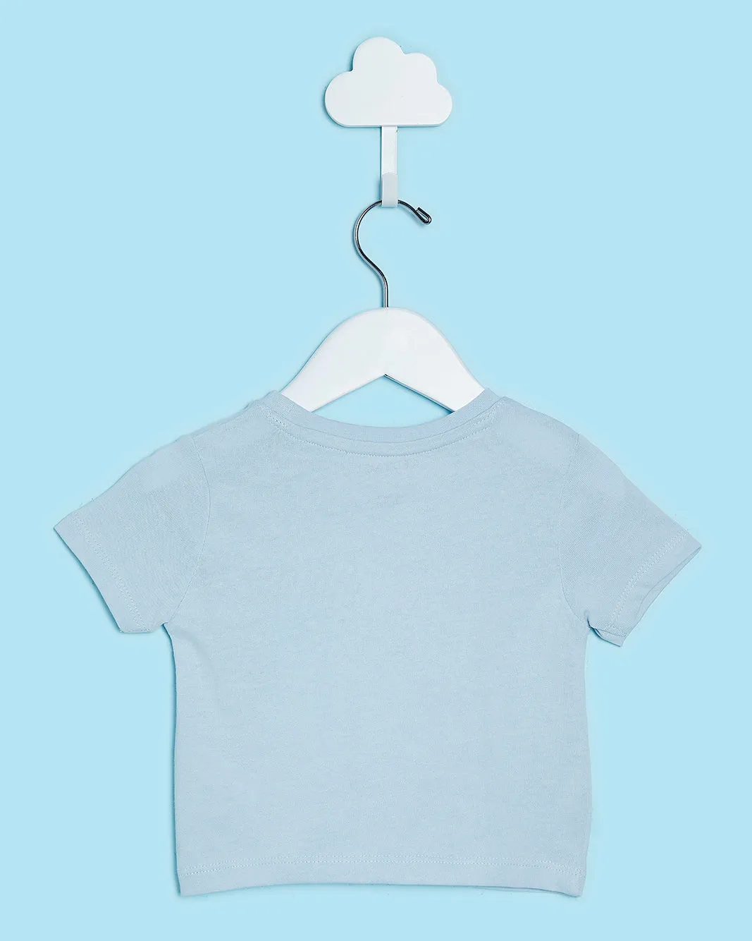 Infant Boys Blue Surf Printed T-Shirt sold by Redtag product image thumbnail 4