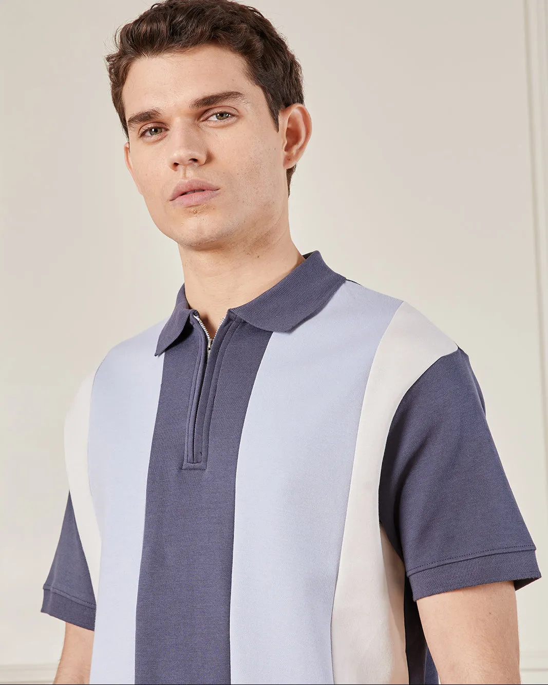 Men Multicolour Short Sleeved Polo Shirt sold by Redtag product image thumbnail 4