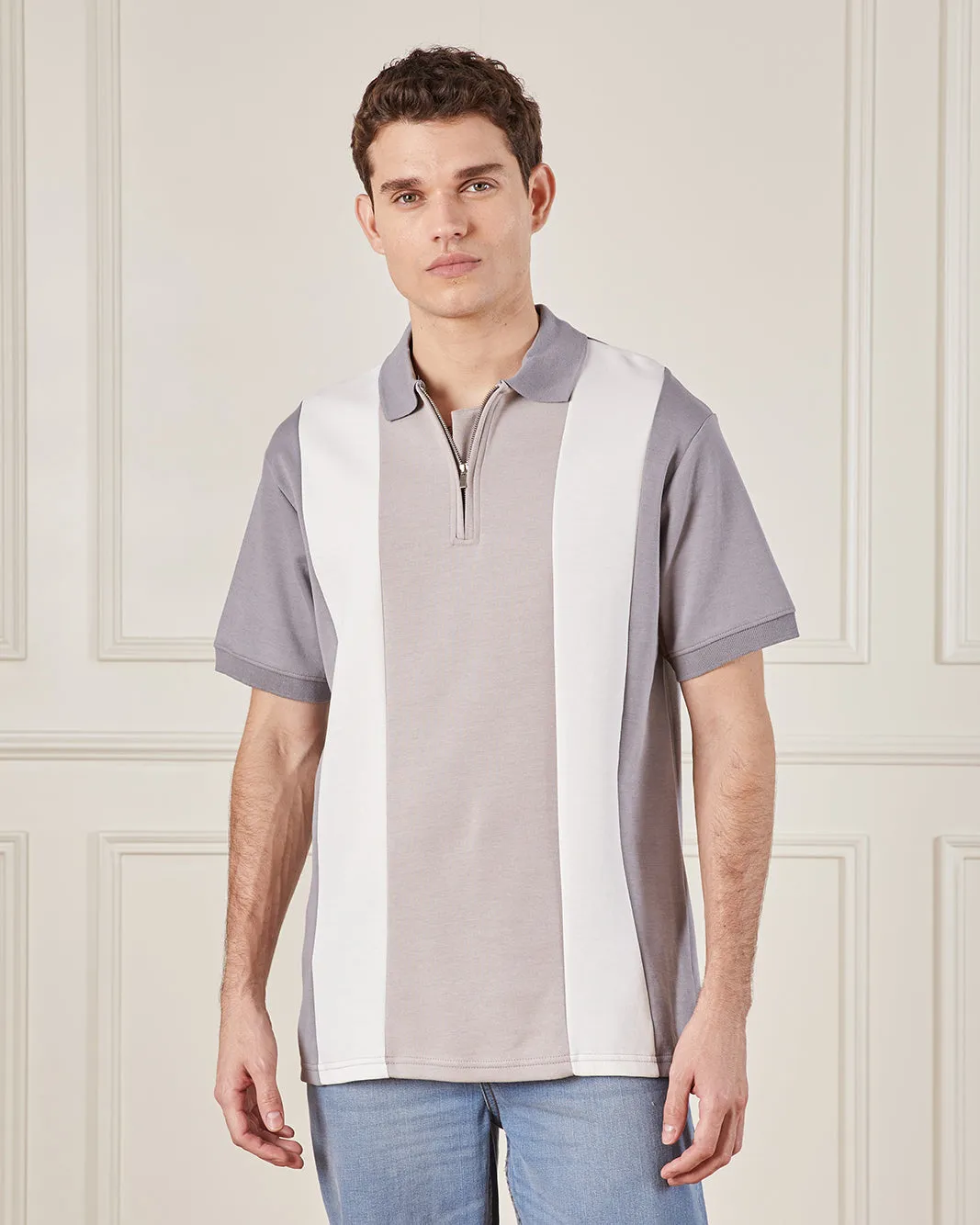 Men Multicolour Short Sleeved Polo Shirt sold by Redtag