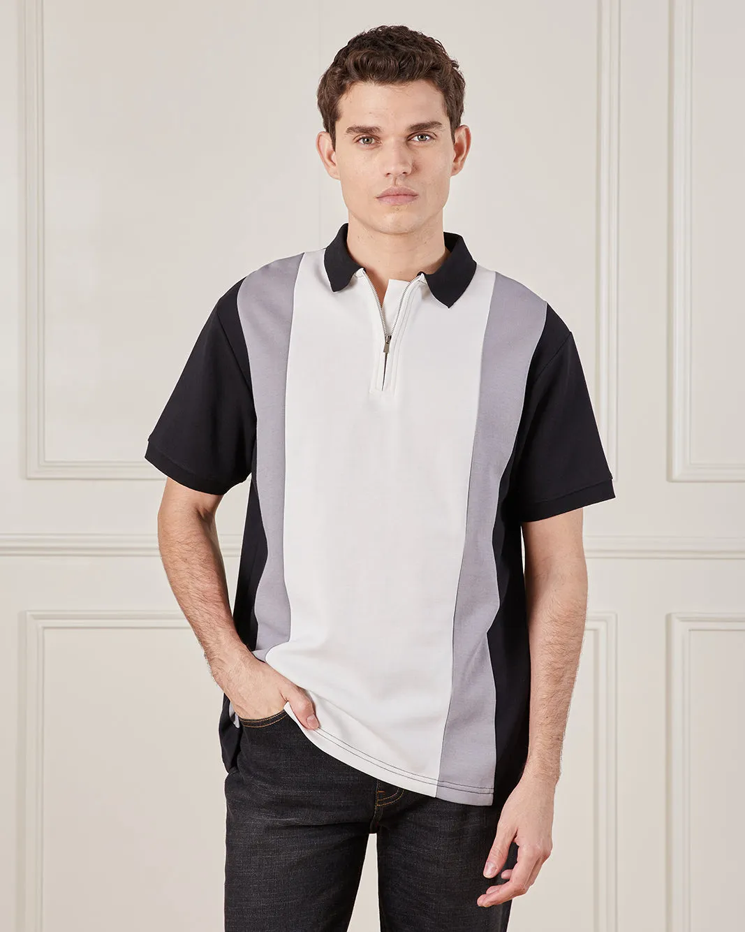 Men Multicolour Short Sleeved Polo Shirt sold by Redtag