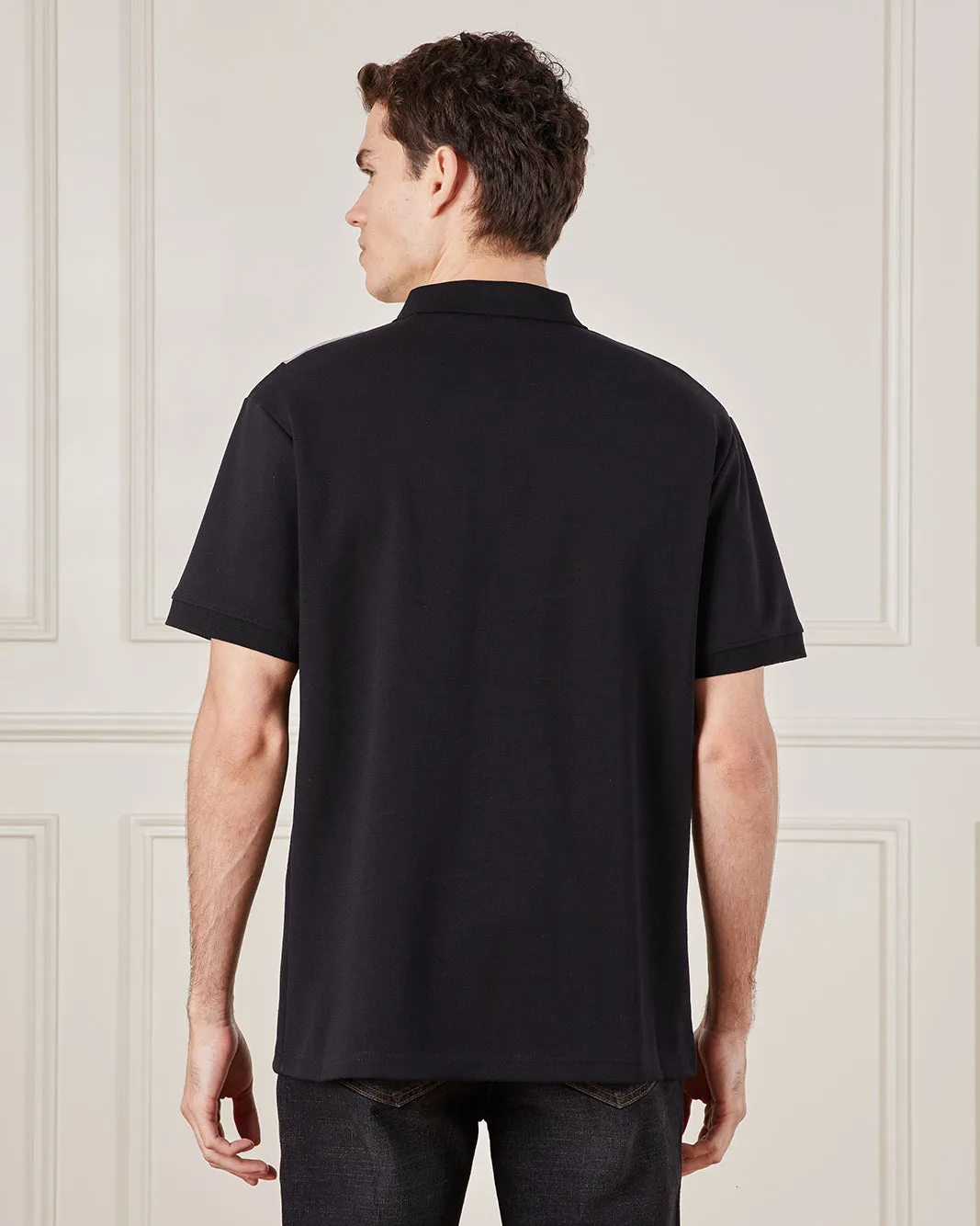 Men Multicolour Short Sleeved Polo Shirt sold by Redtag product image thumbnail 3