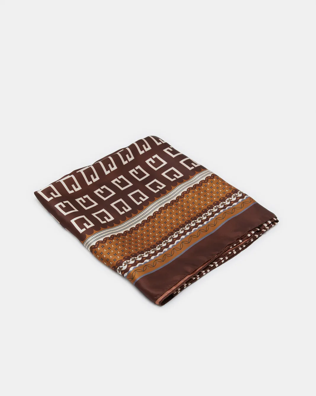 Women Brown Printed Scarf sold by Redtag product image thumbnail 2