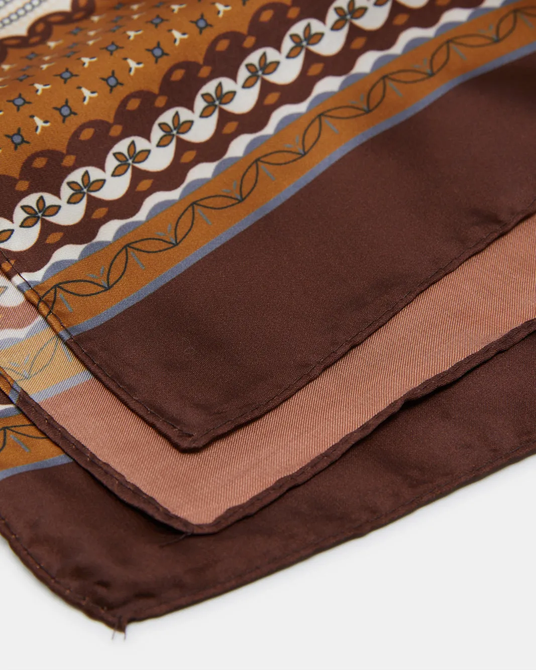 Women Brown Printed Scarf sold by Redtag product image thumbnail 4