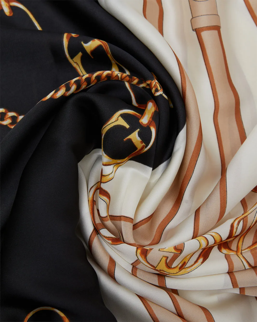 Women Black Floral Printed Scarf sold by Redtag product image thumbnail 3