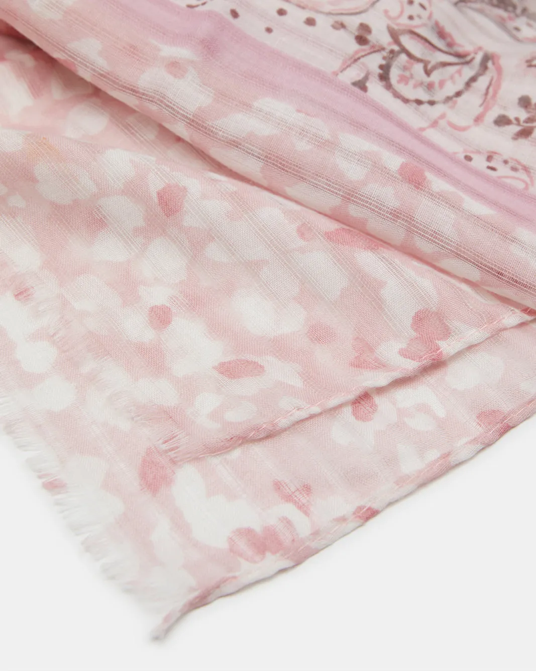 Women Pink Printed Scarf sold by Redtag product image thumbnail 4