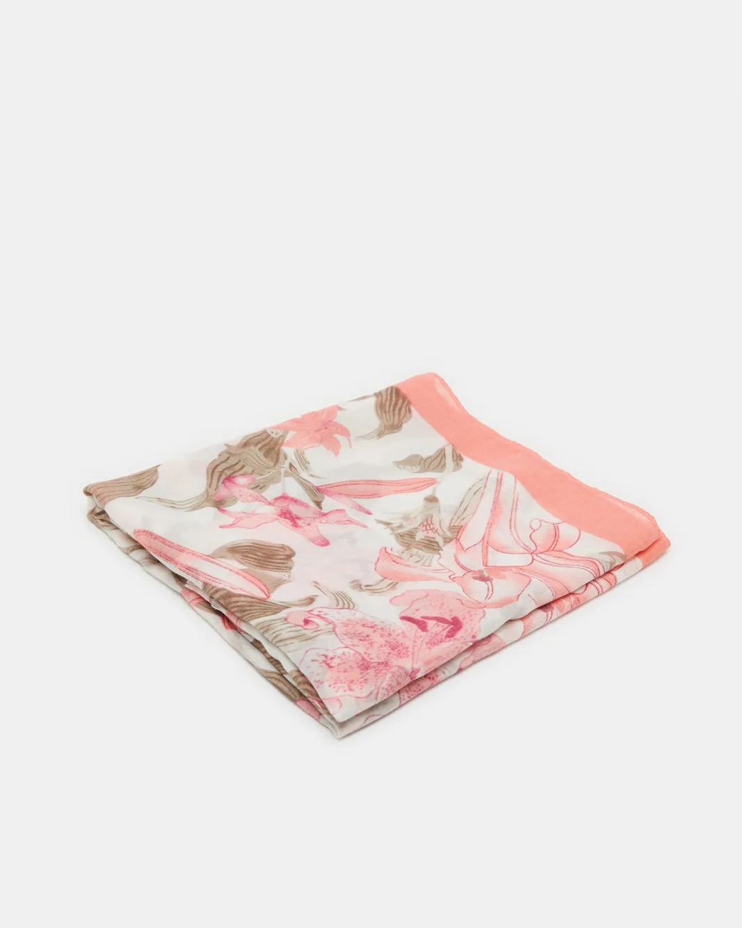 Women Pink Printed Scarf sold by Redtag product image thumbnail 2
