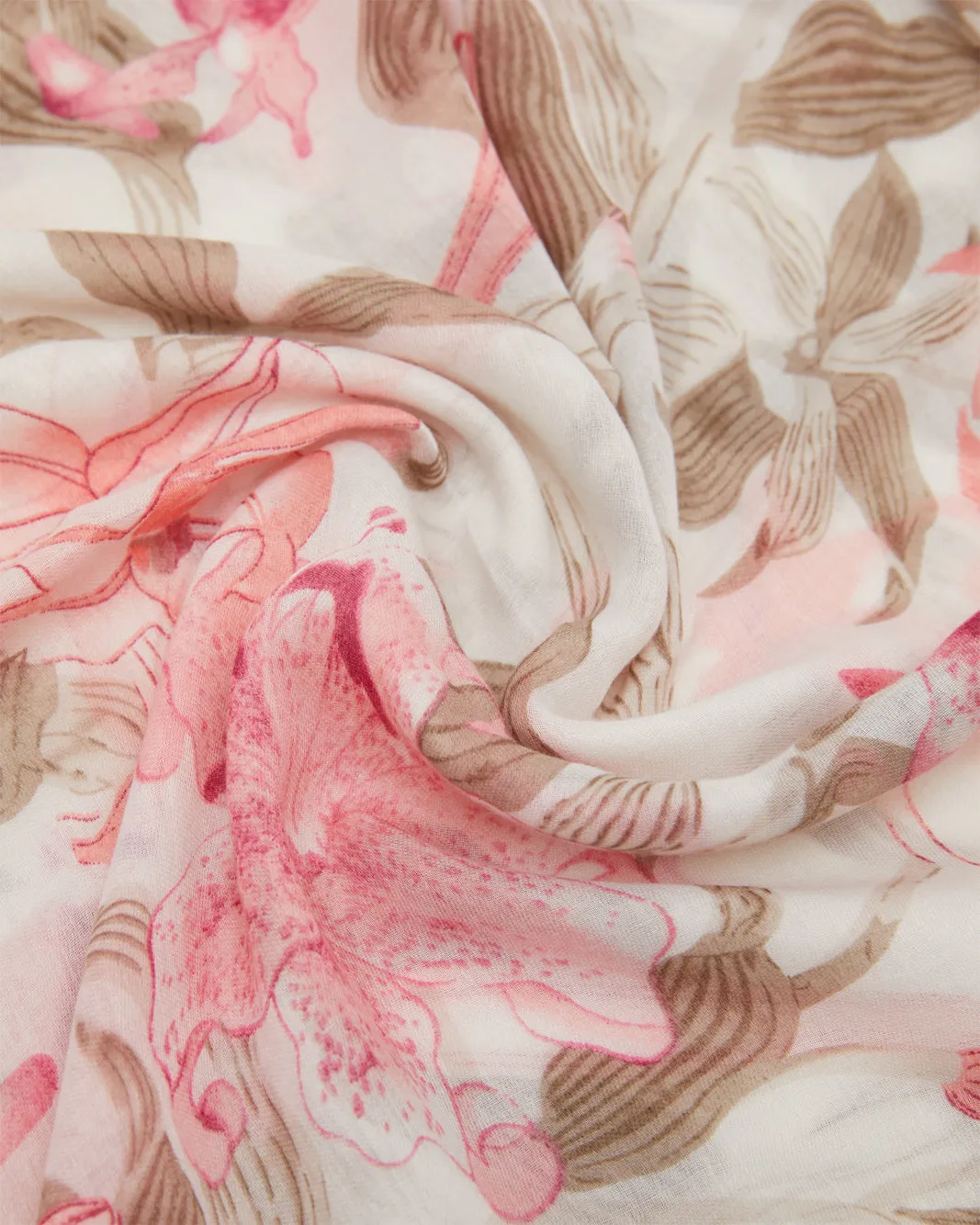 Women Pink Printed Scarf sold by Redtag product image thumbnail 3