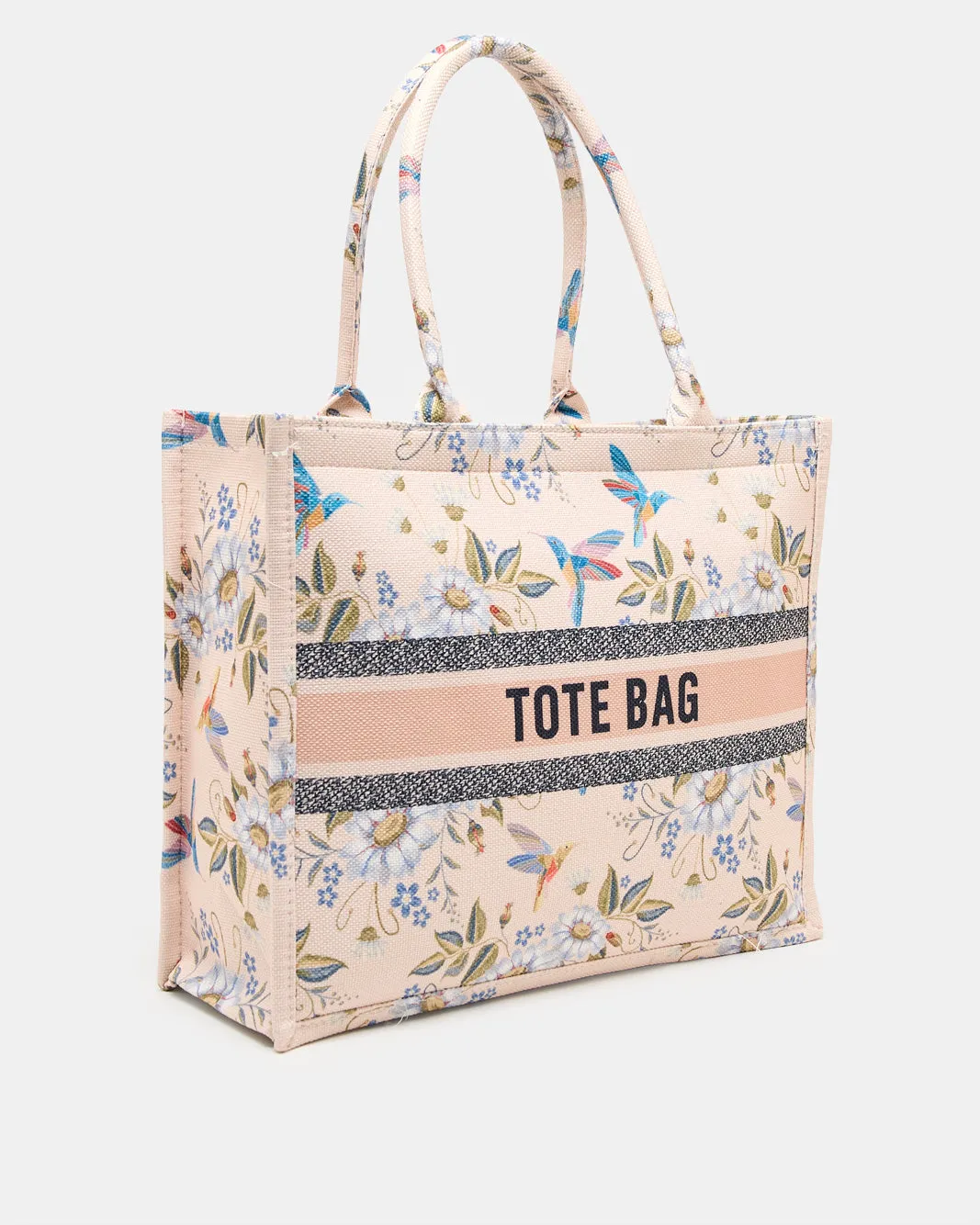 Women Beige Printed Tote Bag sold by Redtag product image thumbnail 3