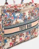 Women Beige Floral Printed Tote Bag sold by Redtag