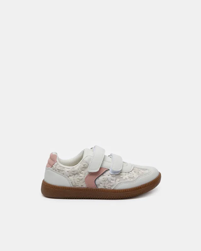 Girls White Embellished Sneakers sold by Redtag