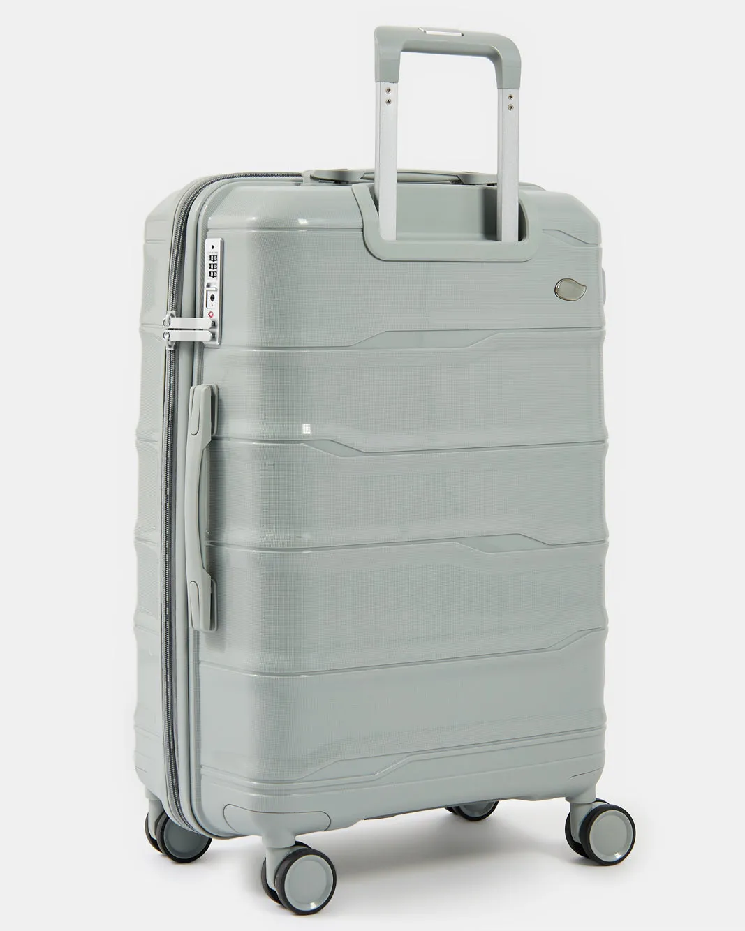 Silver Trolley Luggage (24 Inch) sold by Redtag product image thumbnail 2