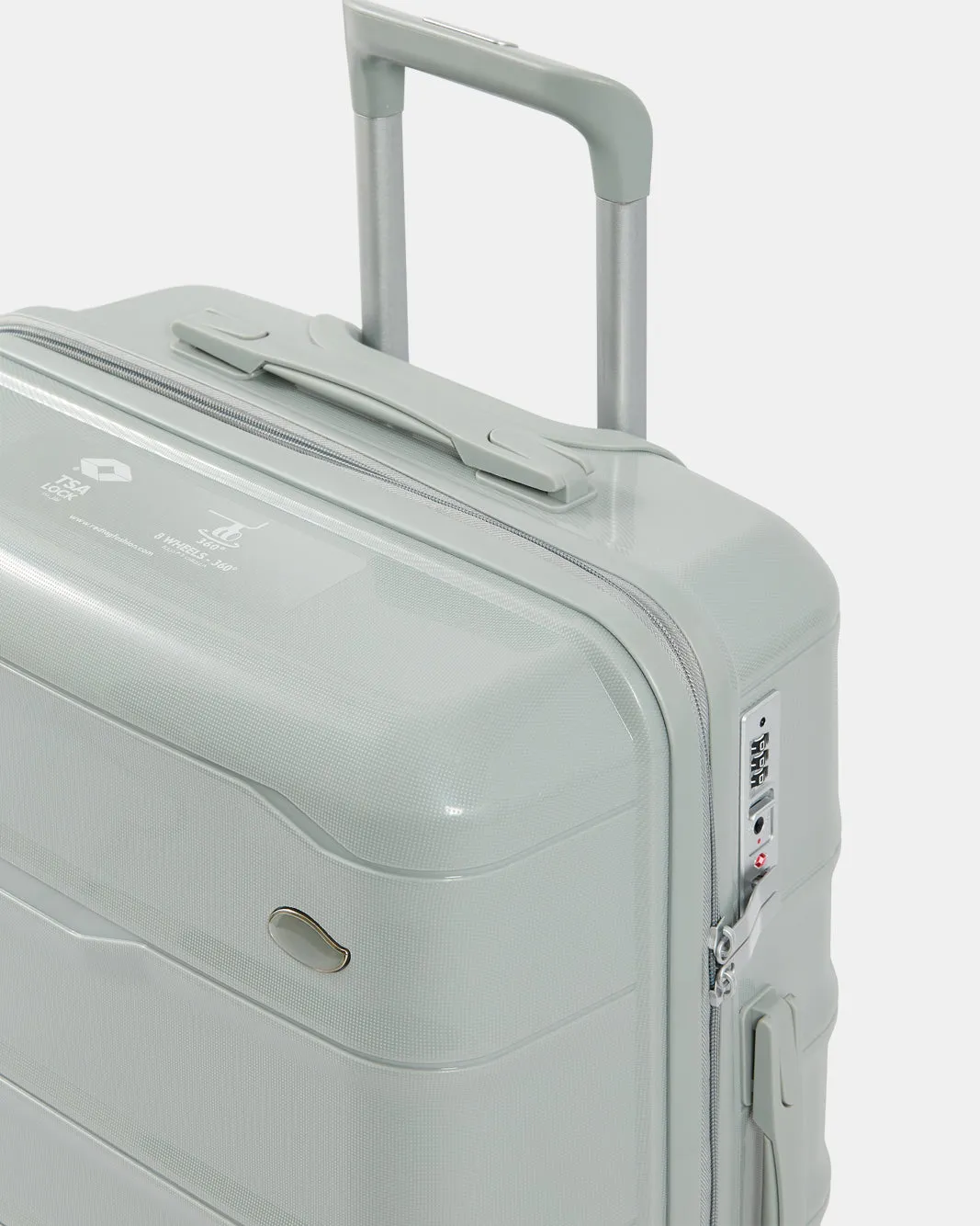 Silver Trolley Luggage (24 Inch) sold by Redtag product image thumbnail 3