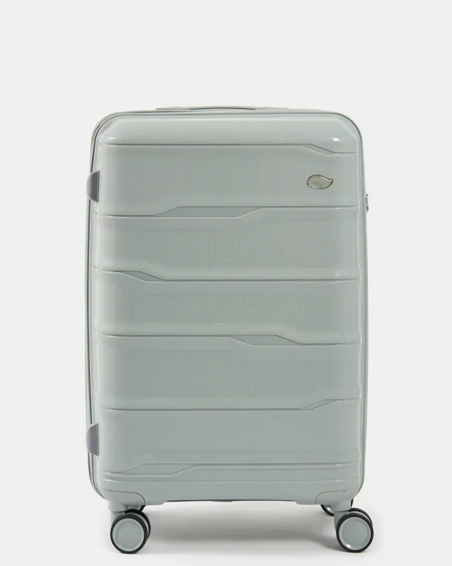 Silver Trolley Luggage (24 Inch) sold by Redtag