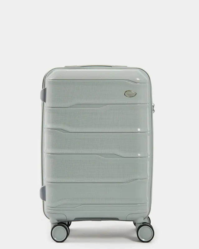 Silver Trolley Luggage (20 Inch) sold by Redtag